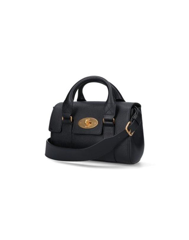 멀버리 [해외직구] 26FW 멀버리 미니 베이스워터 백 RL8928 205A100 Black 착용컷