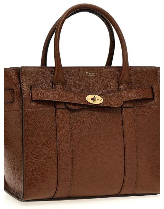 멀버리 [해외직구] 26FW 멀버리 토트백 MU229662BM BROWN 착용컷