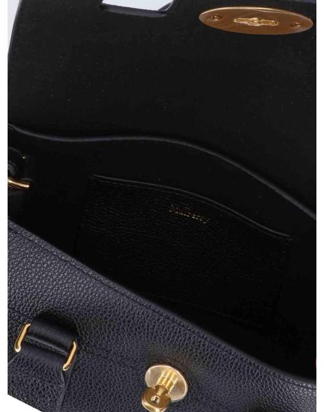 멀버리 [해외직구] 26FW 멀버리 미니 베이스워터 백 RL8928205A100 BLACK 착용컷