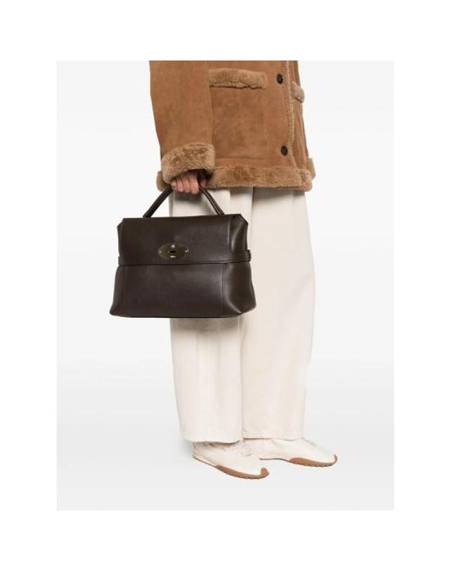 멀버리 [해외직구] 26FW 멀버리 토트백 HH0197 771 A110 BROWN 착용컷