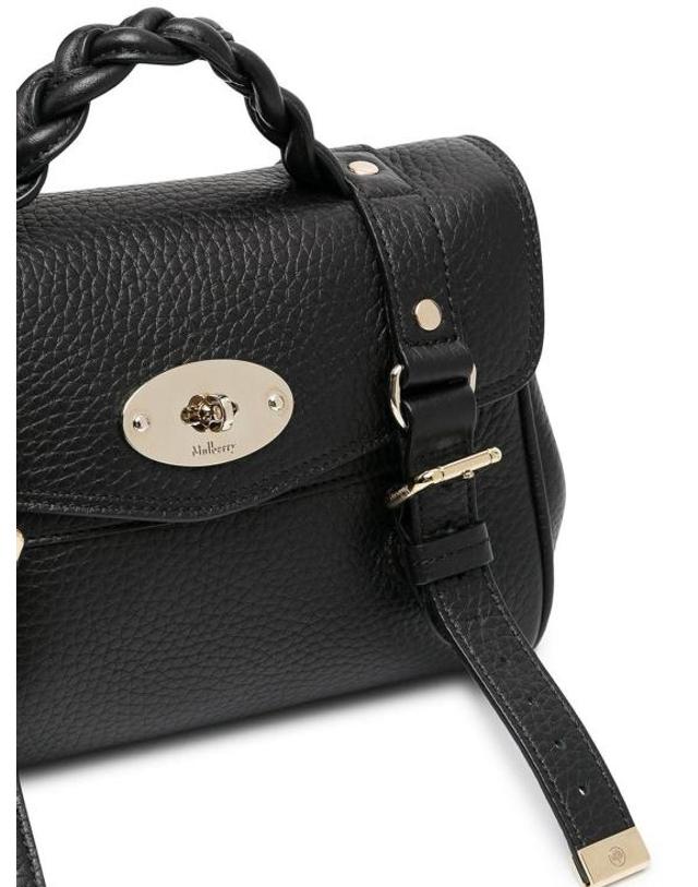 멀버리 [해외직구] 26FW 멀버리 알렉사 미니 RL6595736A100 BLACK 착용컷