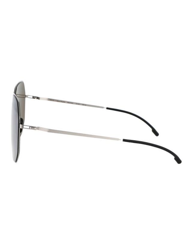 마이키타 [해외직구] 25SS 마이키타 선글라스 MMECHO003 351 MH22 PITCH BLACK SHINY SILVER SILVER FLA 착용컷
