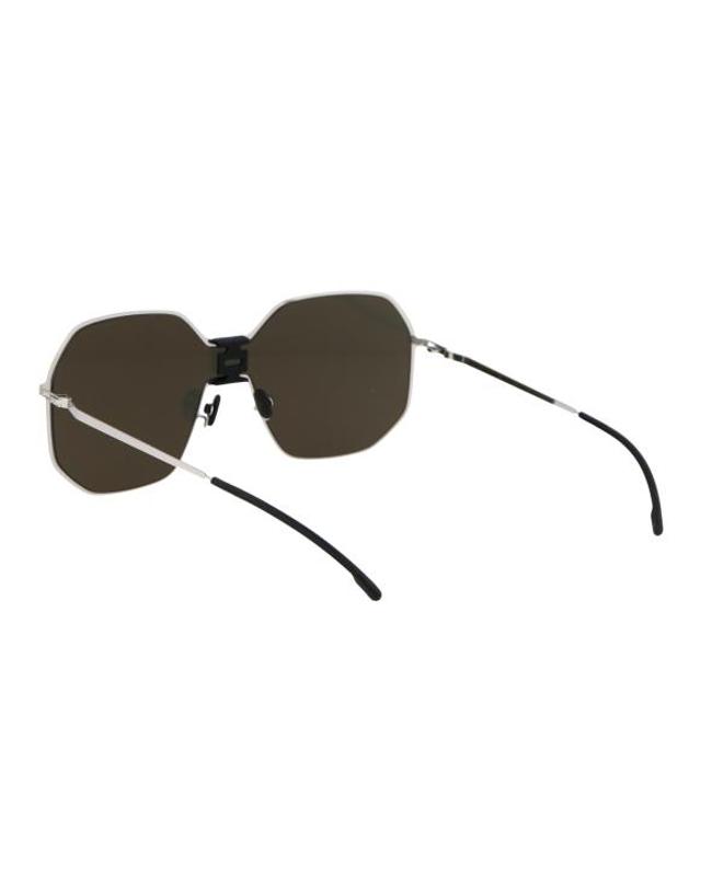 마이키타 [해외직구] 25SS 마이키타 선글라스 MMECHO003 351 MH22 PITCH BLACK SHINY SILVER SILVER FLA 착용컷