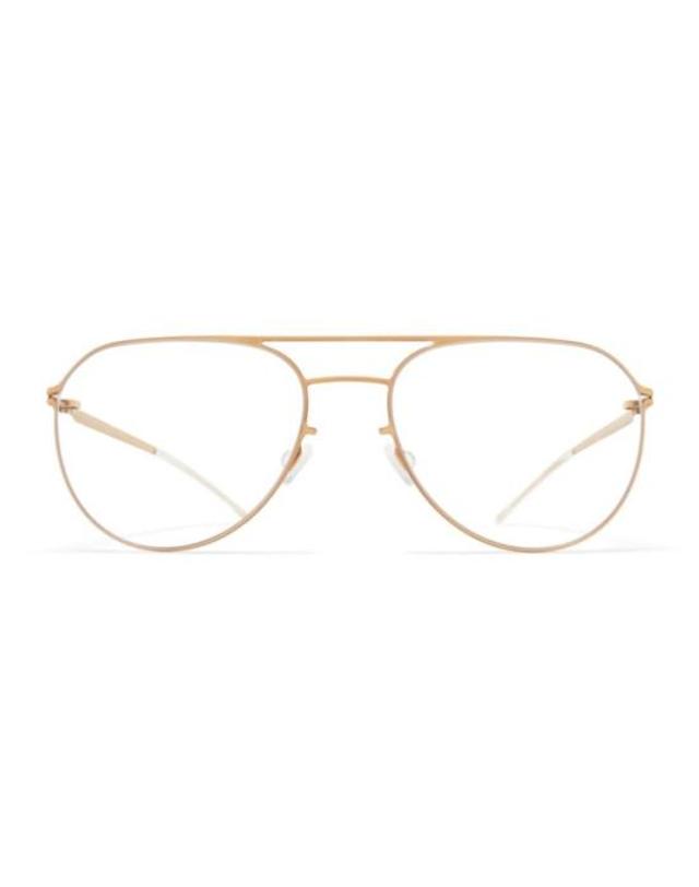 마이키타 [해외직구] 26SS 마이키타 안경 TOSCA GOLD 착용컷