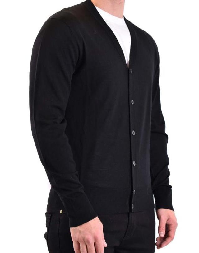 닐 바렛 [해외직구] 23FW 닐바렛 가디건 NBV7MA154AV604001 BLACK 착용컷