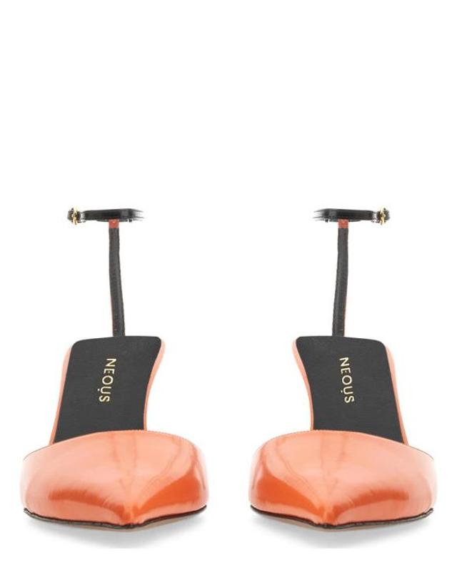 누스 [해외직구] 22FW 누스 힐 펌프스 00355AS20AS01ORANGE Orange 착용컷