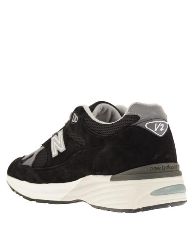 뉴발란스 [해외직구] 26SS 뉴발란스 991 스니커즈 U991 BLACK 착용컷