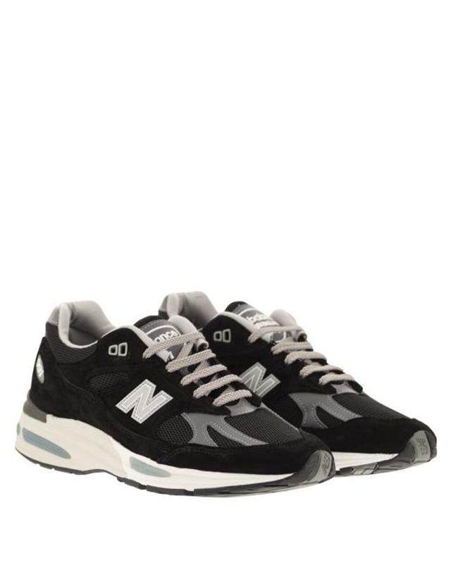 뉴발란스 [해외직구] 26SS 뉴발란스 991 스니커즈 U991 BLACK 착용컷