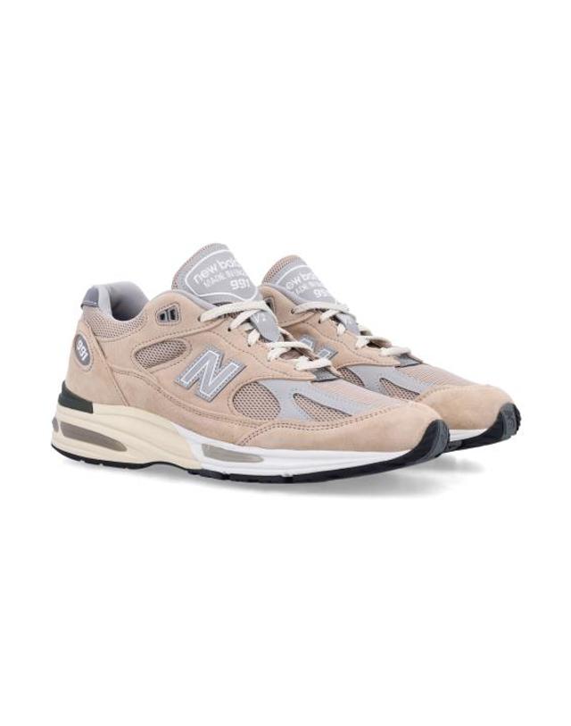 뉴발란스 [해외직구] 25SS 뉴발란스 991 스니커즈 U991BE2 BEIGE 착용컷
