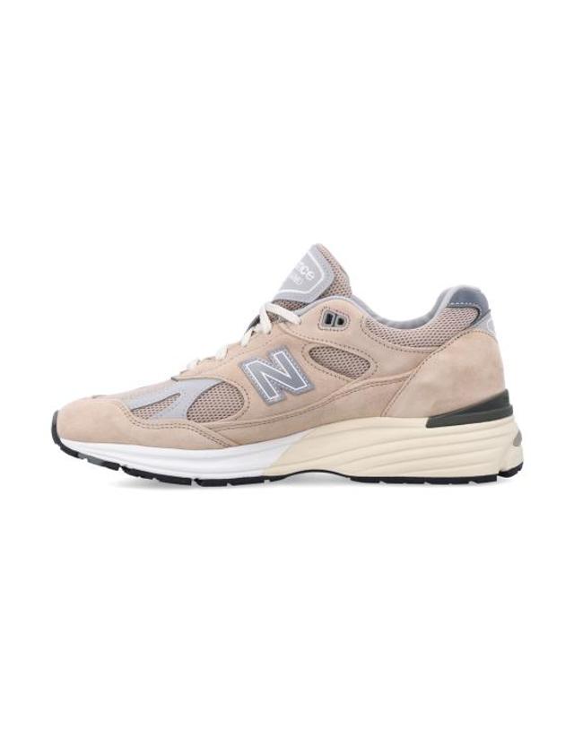 뉴발란스 [해외직구] 25SS 뉴발란스 991 스니커즈 U991BE2 BEIGE 착용컷