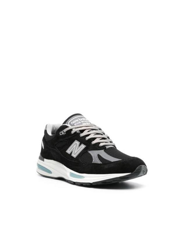 뉴발란스 [해외직구] 25FW 뉴발란스 991 스니커즈 U991BK2 BLACK GREY 착용컷