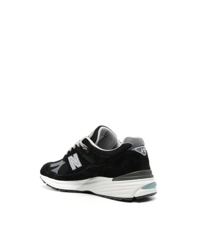 뉴발란스 [해외직구] 25FW 뉴발란스 991 스니커즈 U991BK2 BLACK GREY 착용컷