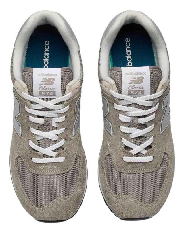 뉴발란스 [해외직구] 26FW 뉴발란스 574 스니커즈 ML574EVGUNI GREY 착용컷