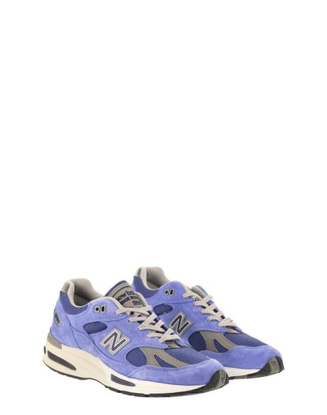 뉴발란스 [해외직구] 26FW 뉴발란스 991 스니커즈 U991 WB2 LIGHT BLUE 착용컷