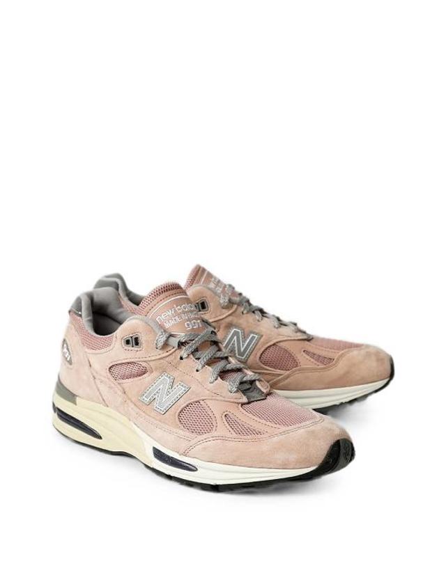 뉴발란스 [해외직구] 26SS 뉴발란스 991 스니커즈 U991RB2 ROSA 착용컷