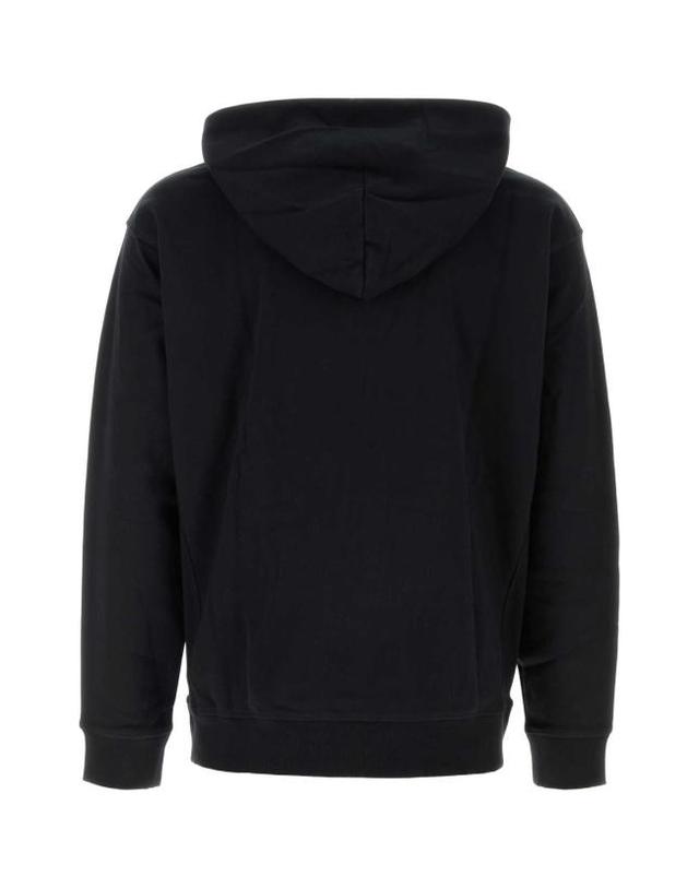 뉴발란스 [해외직구] 26FW 뉴발란스 후드 티셔츠 MT51512BK BLACK 착용컷