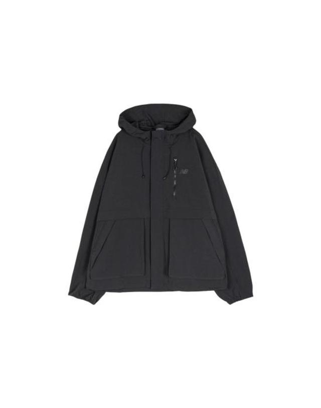 뉴발란스 [해외직구] 26SS 뉴발란스 자켓 NE18982400009RO BLACK 착용컷