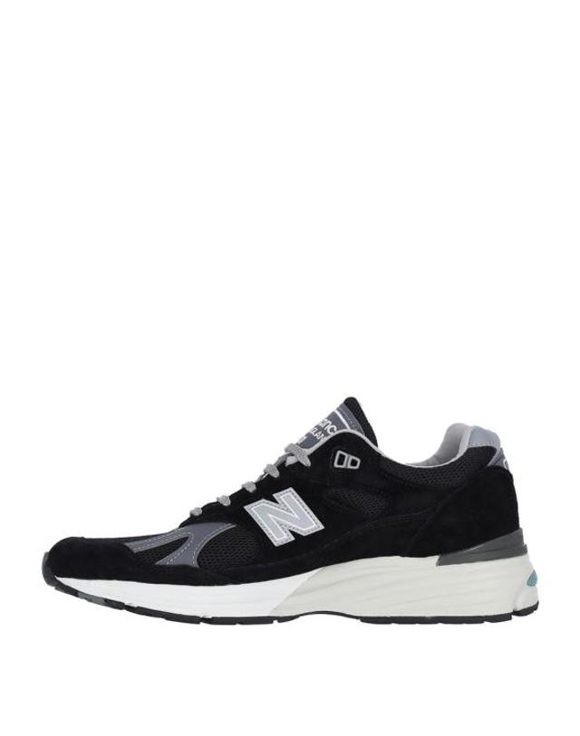 뉴발란스 [해외직구] 25FW 뉴발란스 991 스니커즈 U991BK2 Black 착용컷