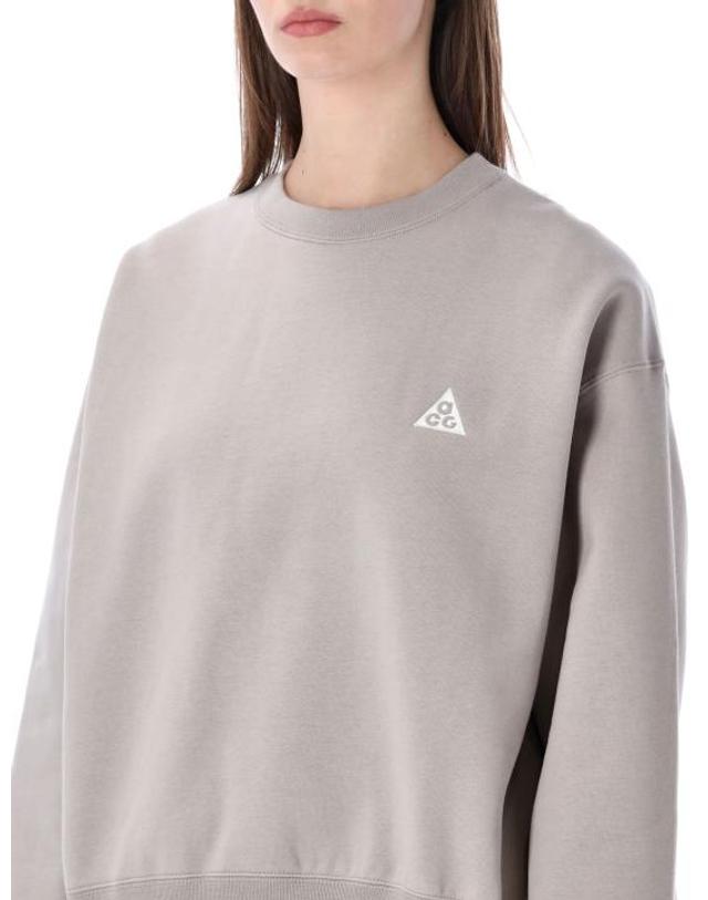 나이키 [해외직구] 26SS 나이키 스웨터 IH0715 009 COLLEGE GREY 착용컷