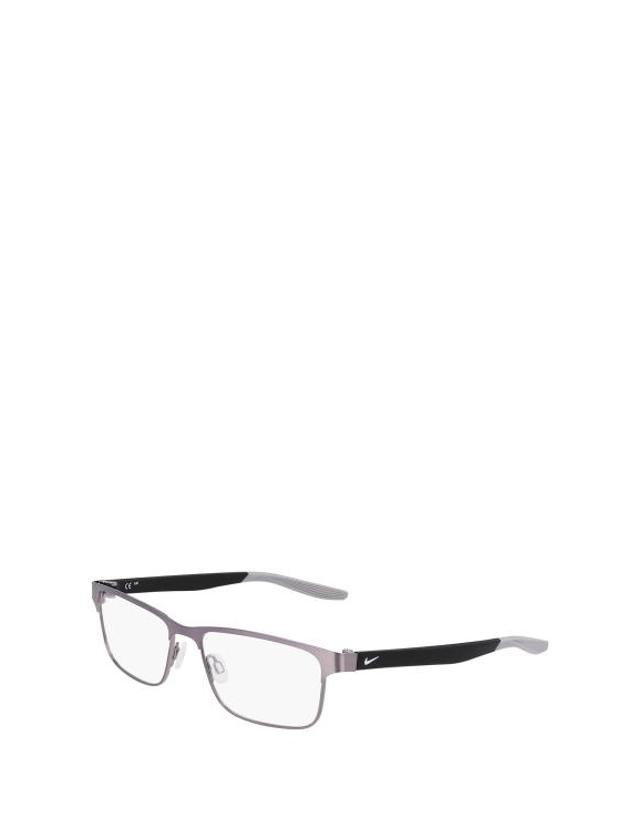 나이키 [해외직구] 26FW 나이키 안경 8130 070 BRUSHED GUNMETAL WOLF GREY 착용컷