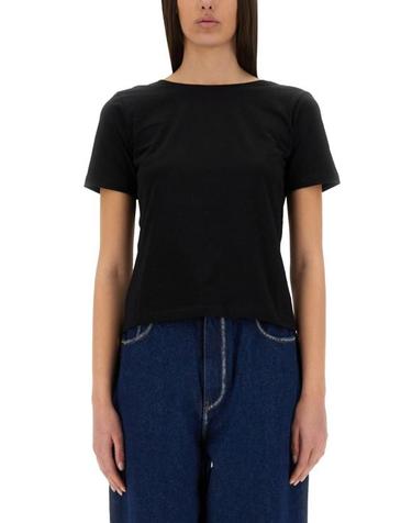 [해외직구] 25SS 니나리찌 반팔 티셔츠 25PJTO029CO1094 U9000 BLACK