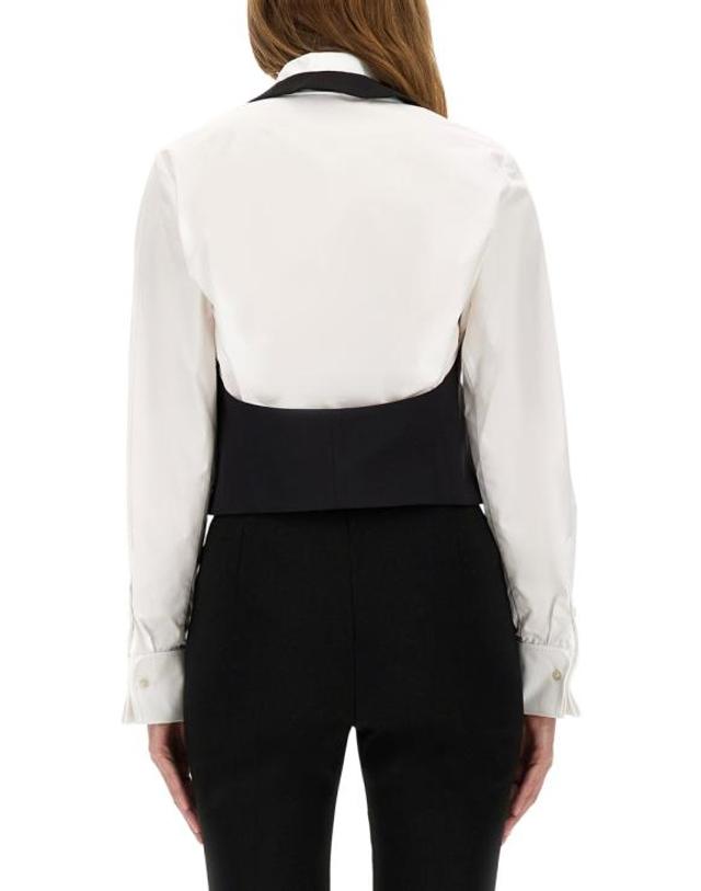 니나리치 [해외직구] 25FW 니나리찌 베스트 25ACTO030CO1099 U9000 BLACK 착용컷