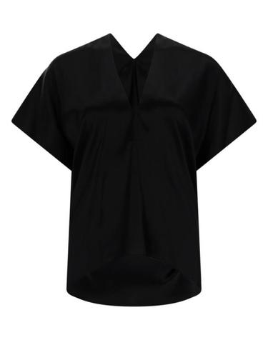 [해외직구] 26SS 니나리찌 반팔 티셔츠 26PCTO003SE1415 U9000 Black