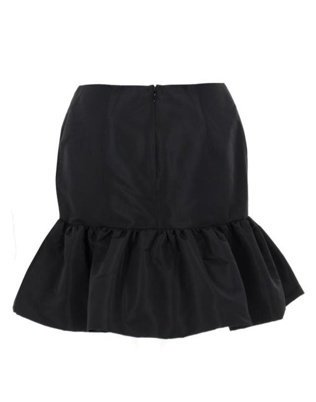니나리치 [해외직구] 26SS 니나리찌 미디 스커트 26PCJU018PL0440 U9000 BLACK 착용컷