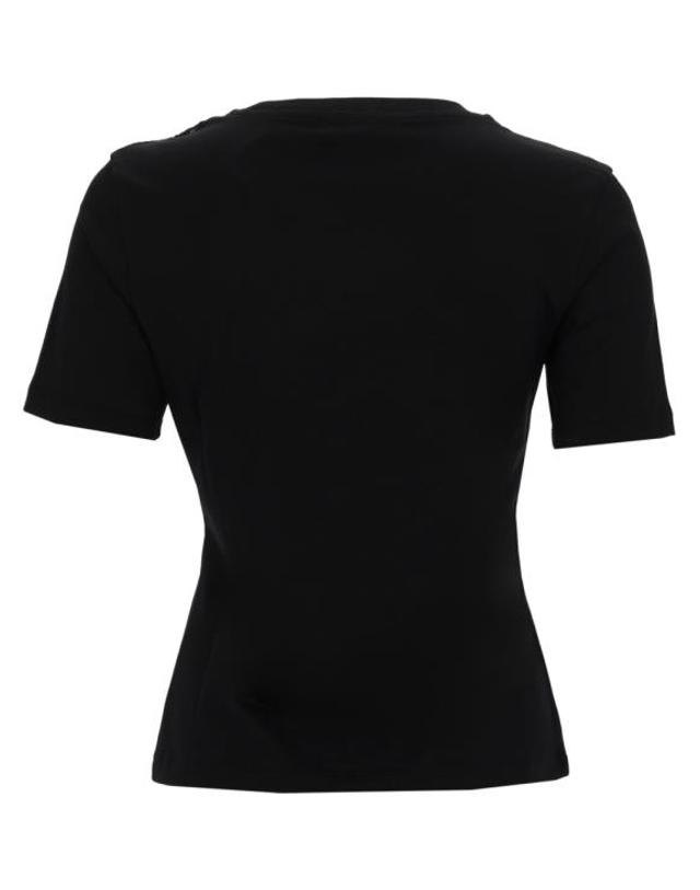 니나리치 [해외직구] 26SS 니나리찌 반팔 티셔츠 26PJTO027CO1115 U9000 BLACK 착용컷