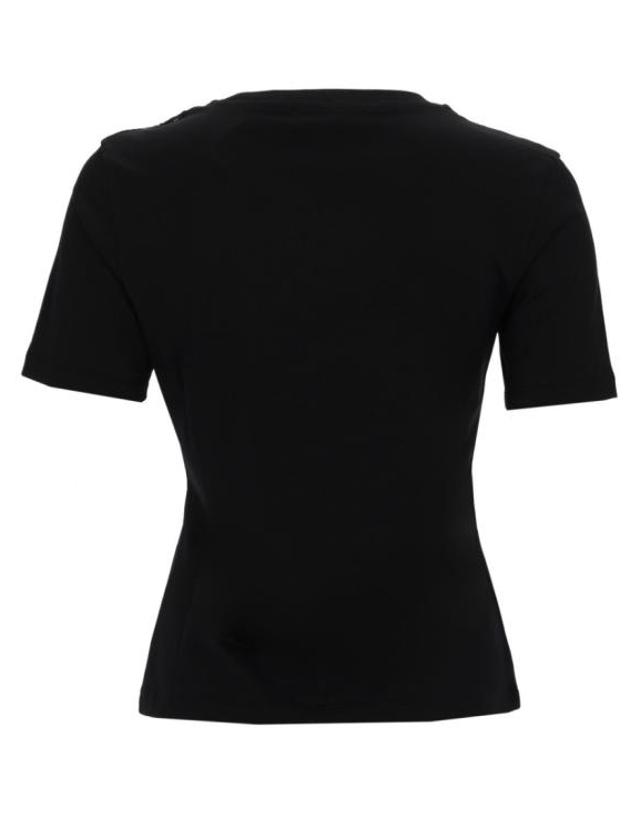 니나리치 [해외직구] 26SS 니나리찌 반팔 티셔츠 26PJTO027CO1115 U9000 Black 착용컷
