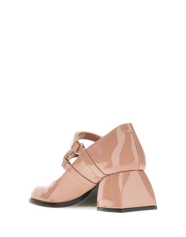 노달레토 [해외직구] 23FW 노달레토 힐 펌프스 NO1179112 BLUSH PATENT 착용컷