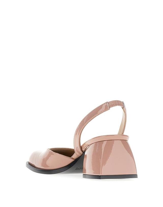 노달레토 [해외직구] 23FW 노달레토 힐 펌프스 NO1287112 BLUSH PATENT 착용컷