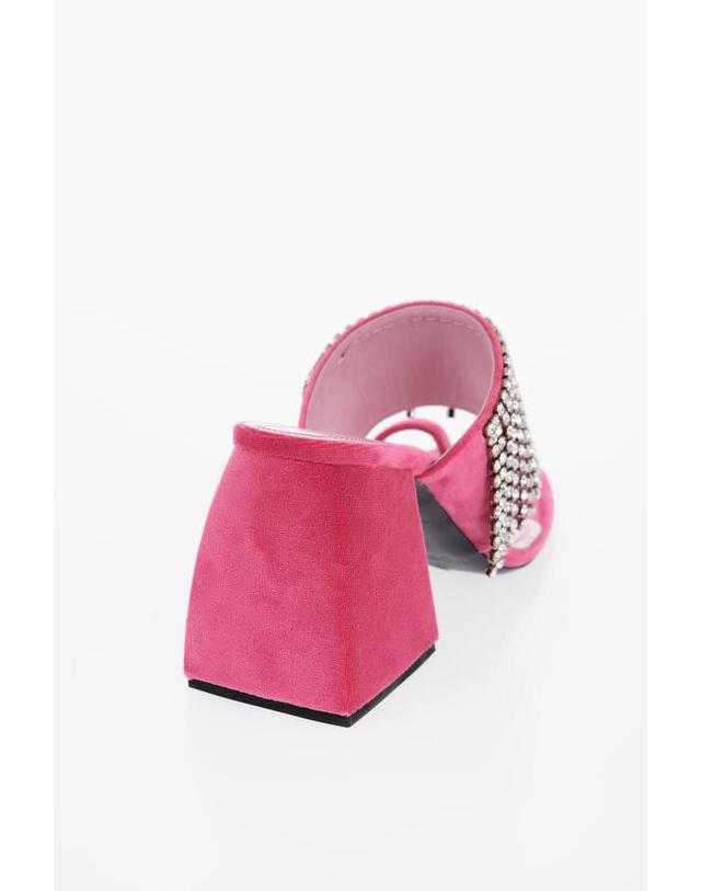 노달레토 [해외직구] 노달레토 뮬 슬리퍼 NO1112141PINK 착용컷