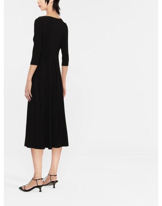 노르마카말리 [해외직구] 26SS 노마카말리 롱 원피스 KK2273PL145001 BLACK 착용컷