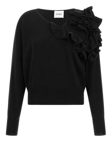 [해외직구] 26FW 누드 가디건 1101W2609309 Black