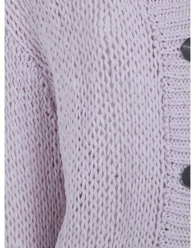 누어 [해외직구] 26SS 누어 스웨터 261FXA41010 33 PINK PURPLE 착용컷
