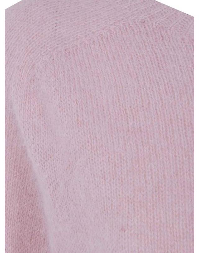 누어 [해외직구] 26FW 누어 스웨터 263FXB3060130 Pink 착용컷