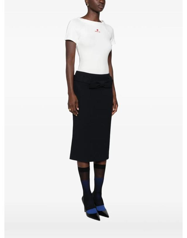 슈슈 통 [해외직구] 26 FW 슈슈 통 로고 프린트 래글런 소매 바디수트 MWDFTO15COT004 TP458939027 착용컷