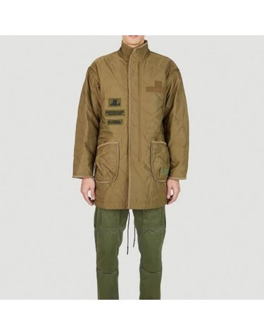 [해외직구] 26 FW 리버레이더스 멀티플 패치워크 올오버 퀼트 760022203 L057 OLIVE