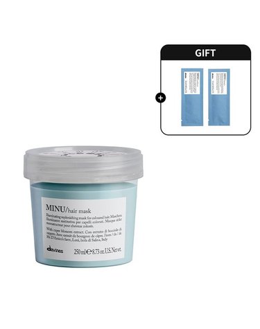 [갤러리아] [단독] 미누 헤어 마스크 250ml(+미누 샴푸, 컨디셔너 12ml)