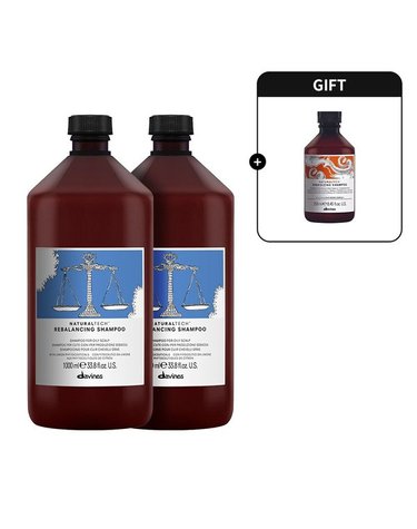 [갤러리아] 리밸런싱 샴푸 1000ml 듀오 (+에너자이징 샴푸 250ml)