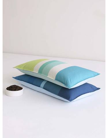오래가는 냉감 고밀도 순면 메밀 경추베개 2color