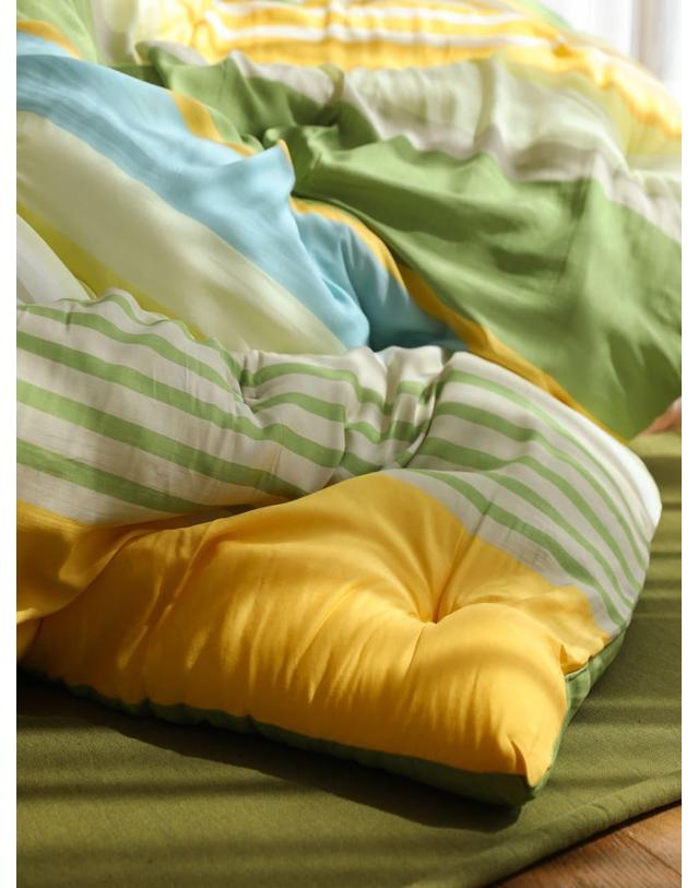 오리고 사계절 소프트 모달 차렵 이불 6color 2size 착용컷