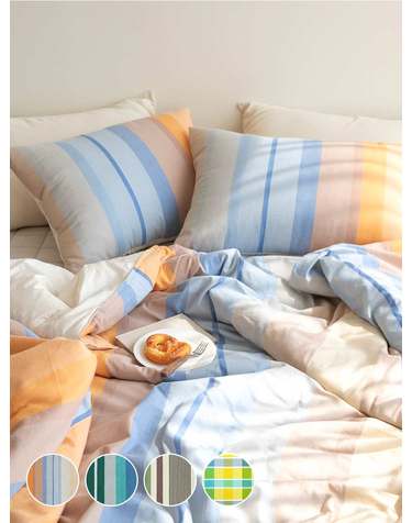 사계절 호주산 양모 순면 차렵이불 4color