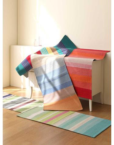 핸드메이드 면 발매트 겸 다용도 러그 5color 2 size