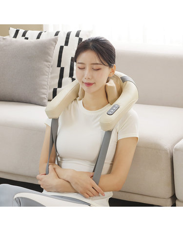 니즈넥 무선 온열 목 어깨 승모근 마사지기 MD-806
