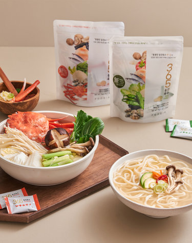 365 동전육수 칼칼야채맛 진한대게맛