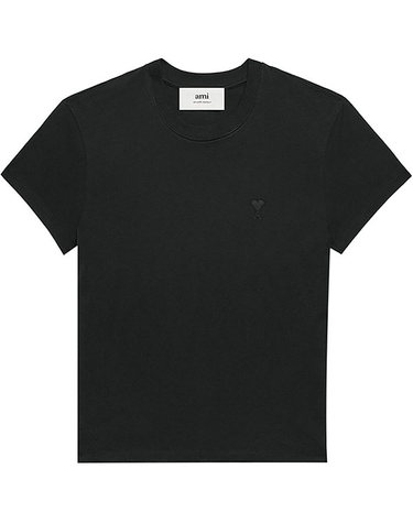 24SS 아미 블랙 하트 라운드 반팔티 UTS003 724 001블랙