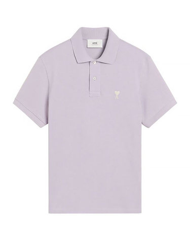 25SS 아미 스몰 하트 코튼 폴로 반팔티 HPL060 760 504 LILAC