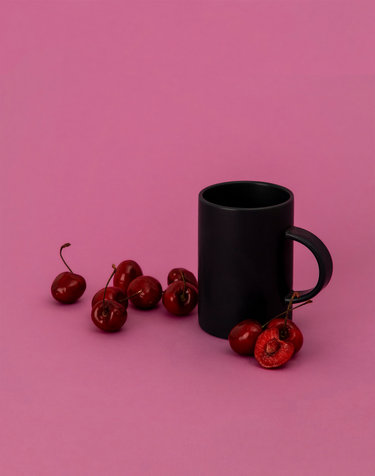 컬러드머그 블랙(롱/숏)